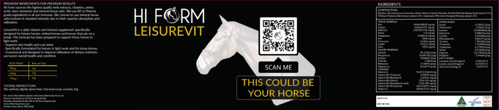 Hi Form Equine – Premium Horse Supplements